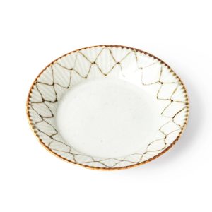 Rustic Diamond Weave Sauce Dish